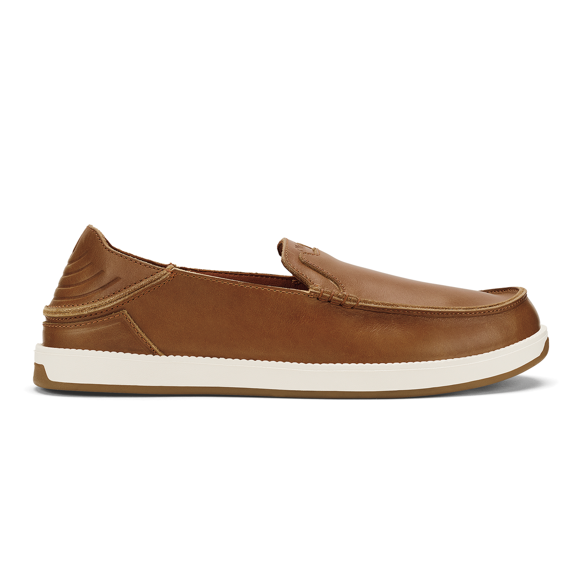 OluKai Hot Sale | Kākaha Nia Men‘s Leather Slip-On Shoes - Fox