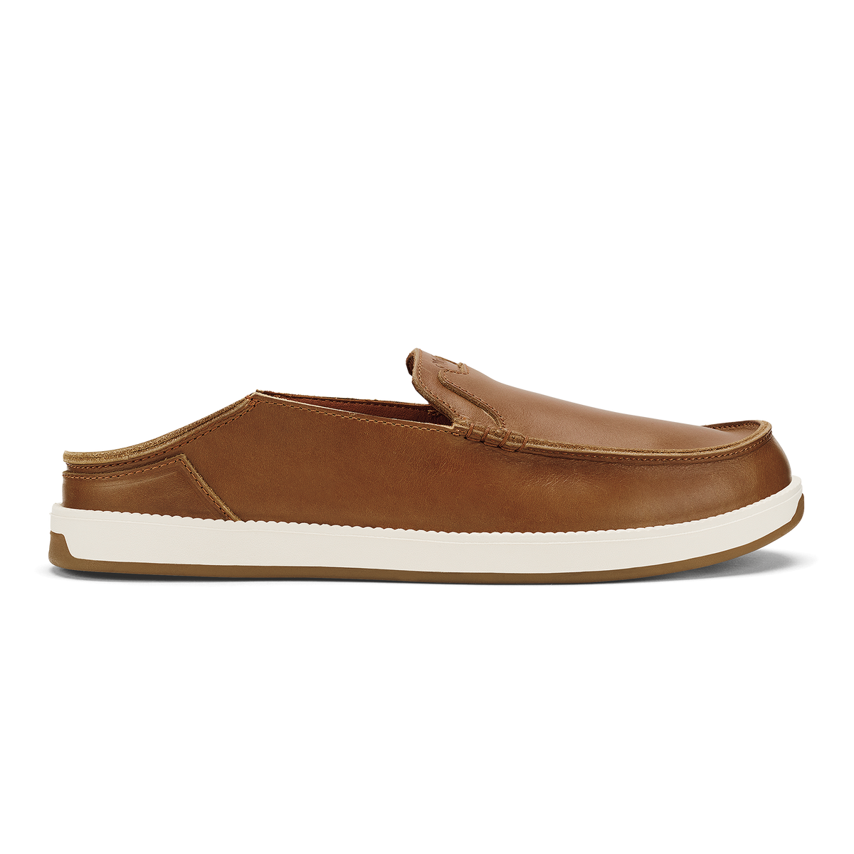 OluKai Hot Sale | Kākaha Nia Men‘s Leather Slip-On Shoes - Fox