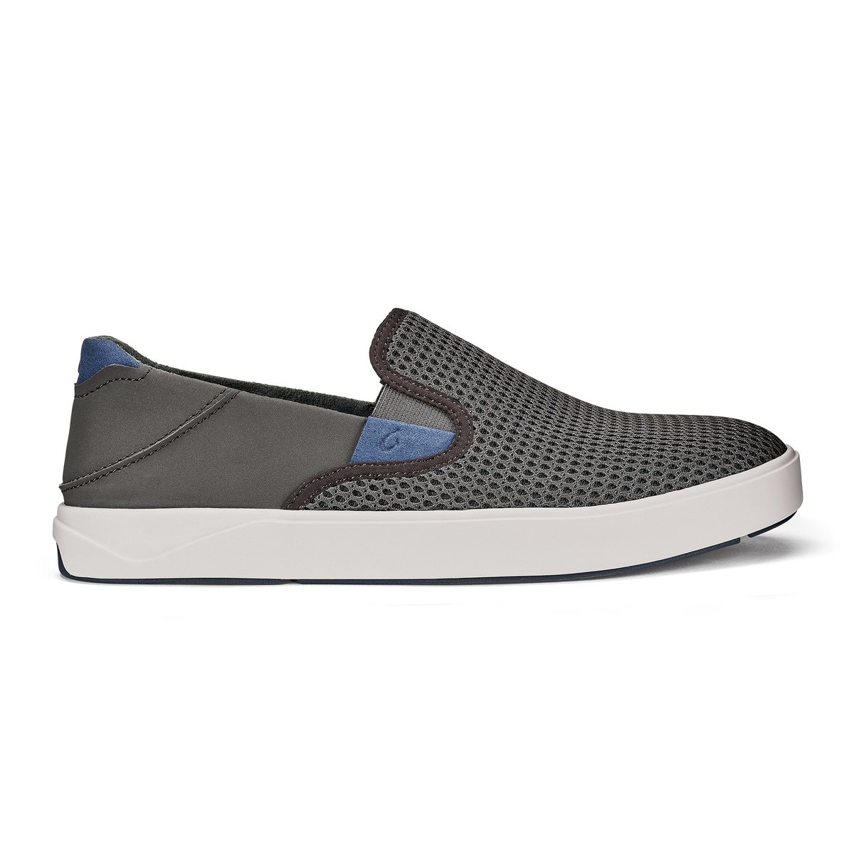 OluKai Essential | Lae‘ahi Men's Slip-On Sneakers - Pavement