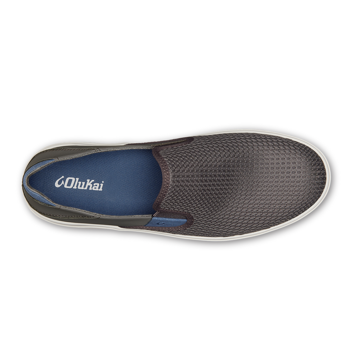 OluKai Essential | Lae‘ahi Men's Slip-On Sneakers - Pavement