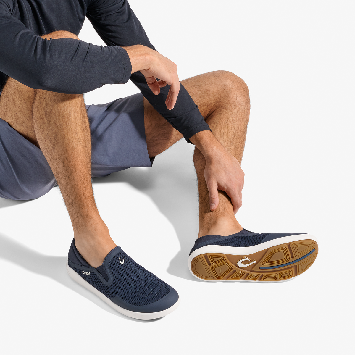 OluKai Value | Moku Slip-on - Trench Blue | OluKIai
