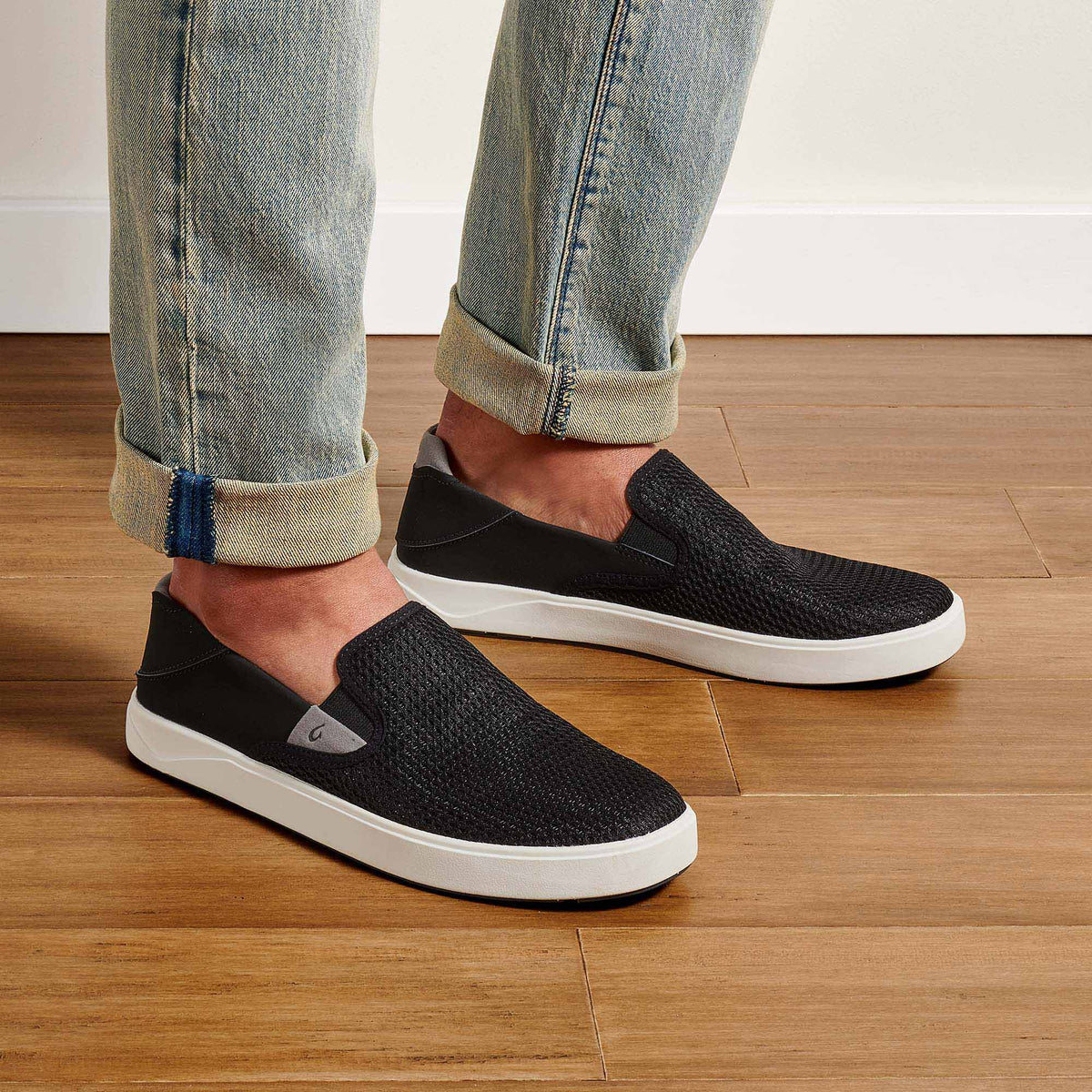 OluKai Hot Sale | OluKai Lae‘ahi - Black | Men's Slip-on Sneakers