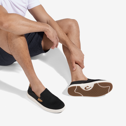 OluKai Quality | Lae'ahi Nui - Black / Tan