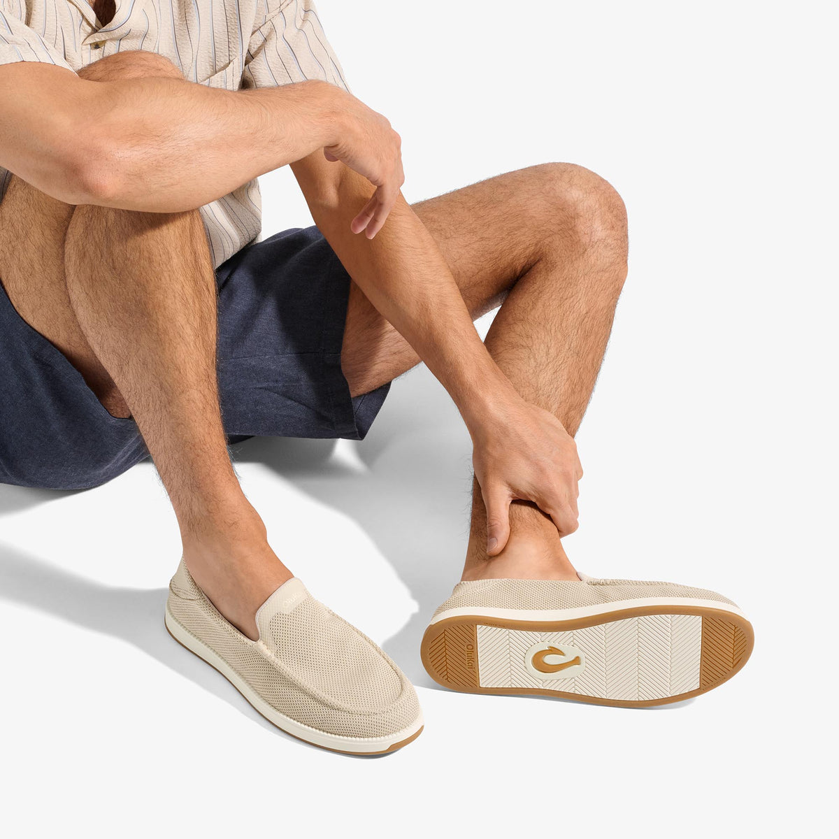 OluKai Discount | Kākaha Mesh Men‘s Slip-On Shoes - Tapa