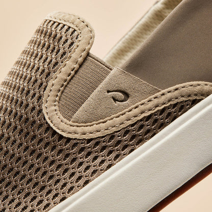 OluKai Special Offer | Lae‘ahi Men's Slip-On Sneakers - Clay
