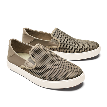 OluKai Special Offer | Lae‘ahi Men's Slip-On Sneakers - Clay
