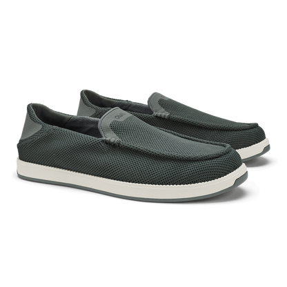 OluKai Best Seller | Kākaha Mesh Men‘s Slip-On Shoes - Rock