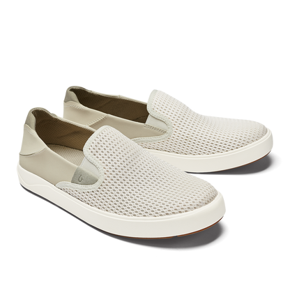 OluKai Recommended | OluKai Lae‘ahi - Bone | Men's Slip-on Sneakers