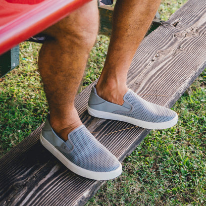 OluKai Trusted | Lae‘ahi Men's Slip-On Sneakers - Poi