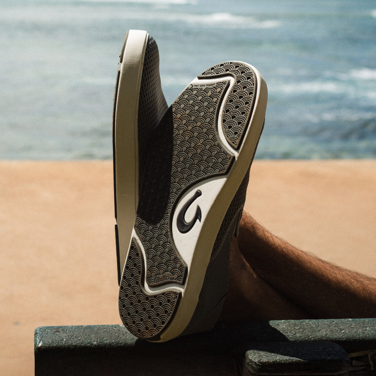 OluKai Trusted | Lae‘ahi Men's Slip-On Sneakers - Poi