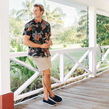 OluKai Featured | Kākaha Mesh Men‘s Slip-On Shoes - Navy