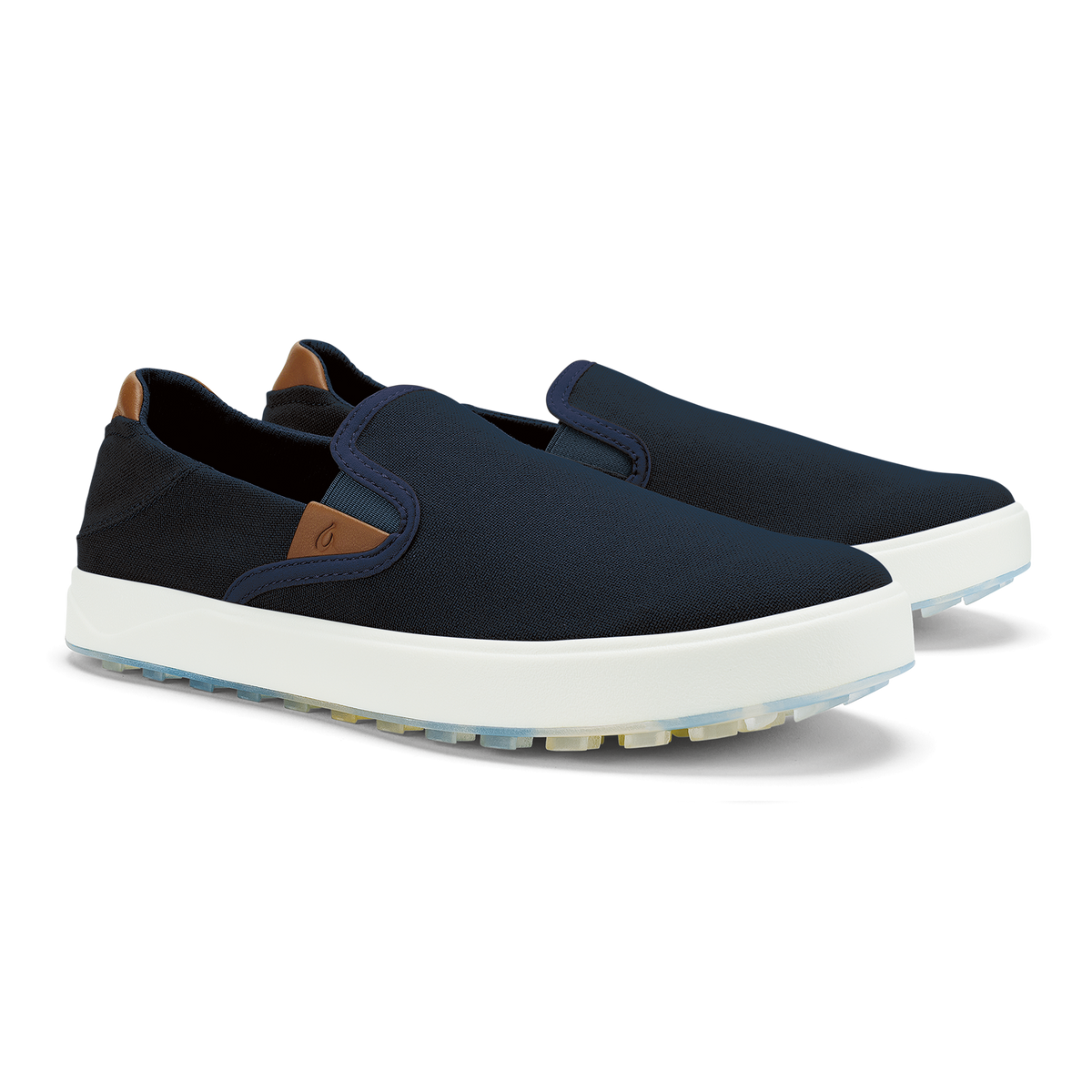 OluKai Best Price | Wai‘alae Slip On Men’s Golf Shoes - Trench Blue