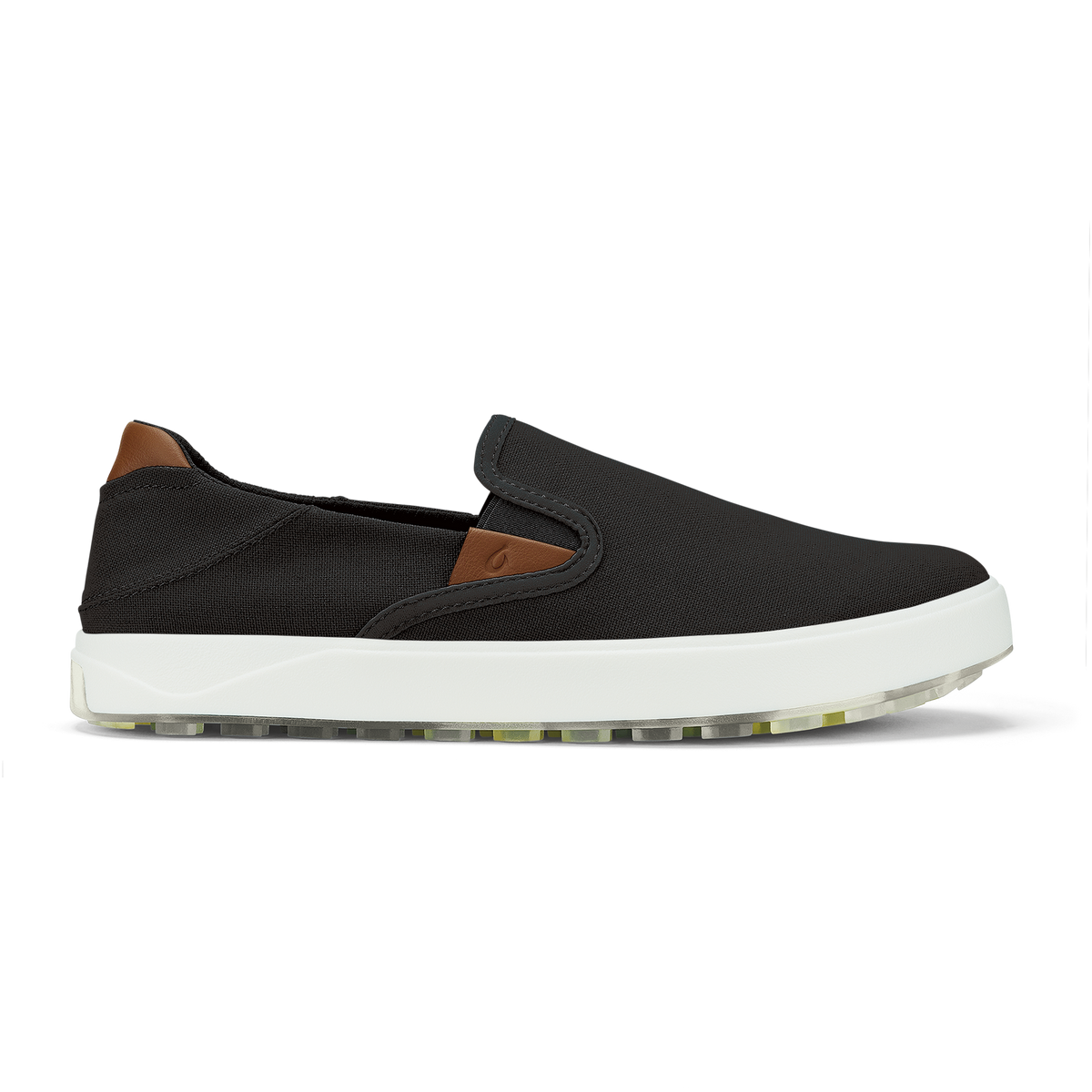 OluKai Best Seller | Wai‘alae Slip On Men’s Golf Shoes - Lava Rock