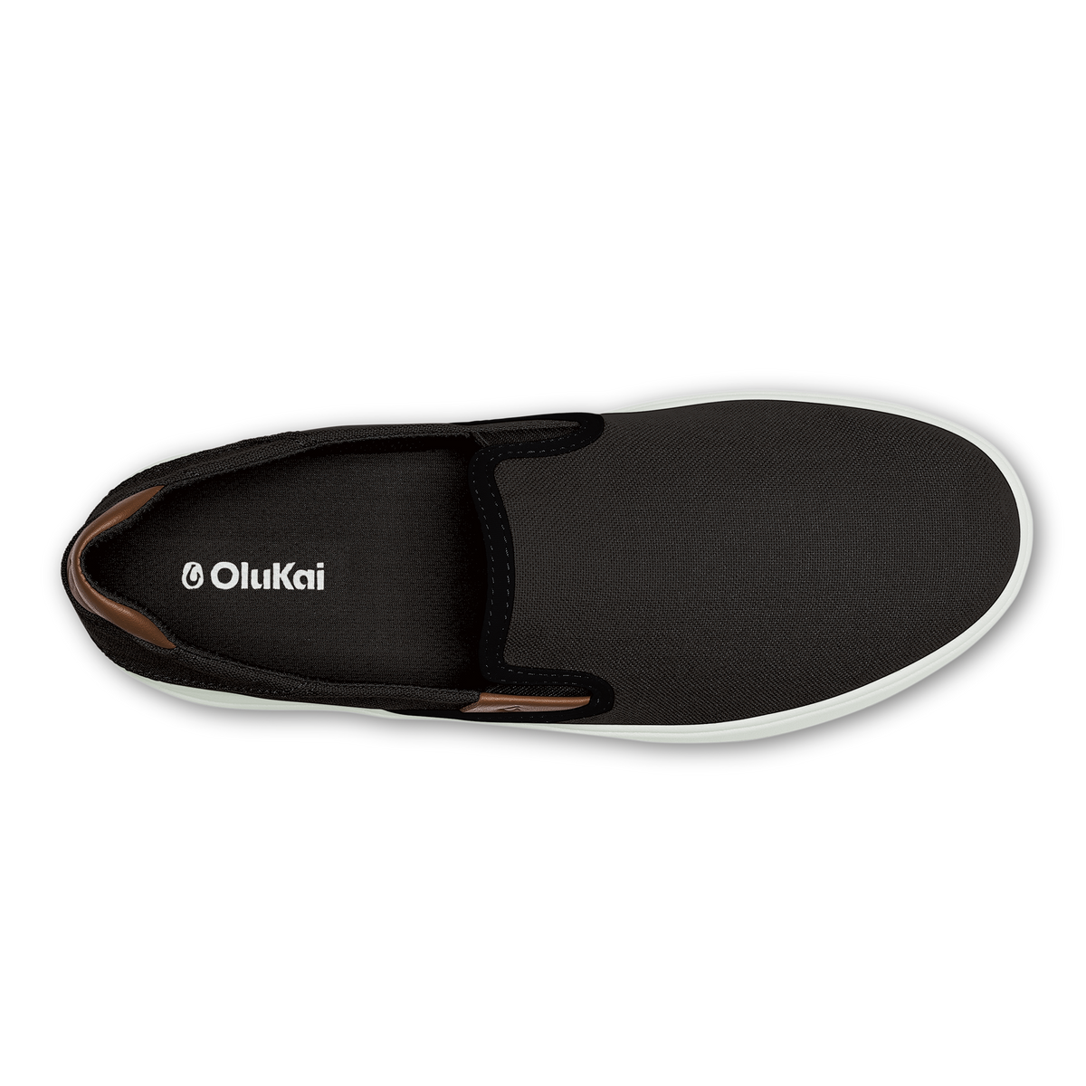OluKai Best Seller | Wai‘alae Slip On Men’s Golf Shoes - Lava Rock