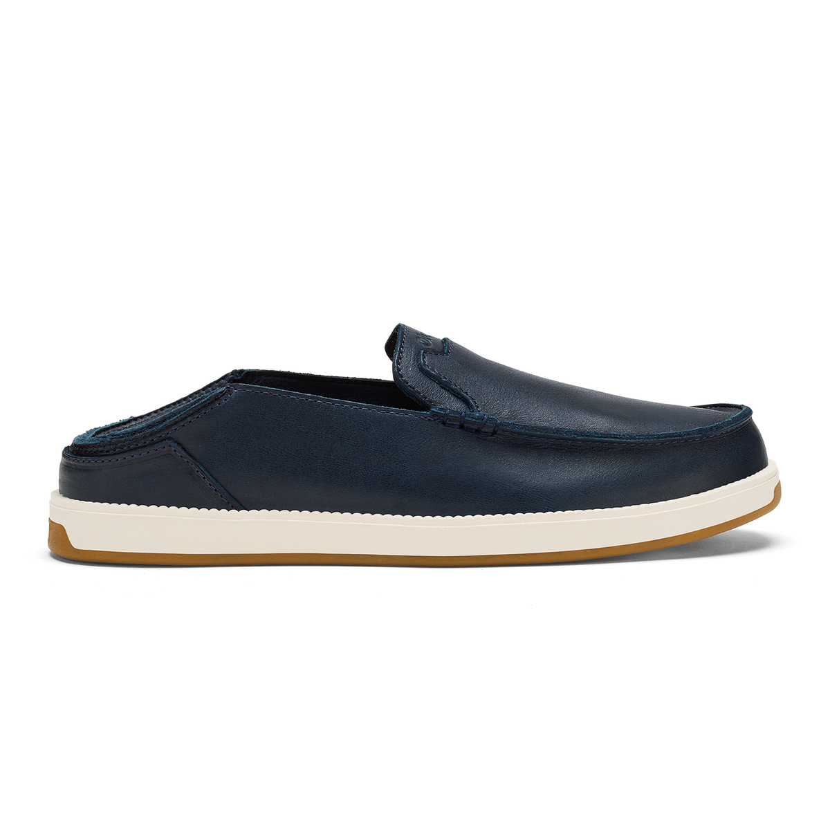 OluKai Best Price | Kākaha Nia Men‘s Suede Slip-On Shoes - Mood Indigo