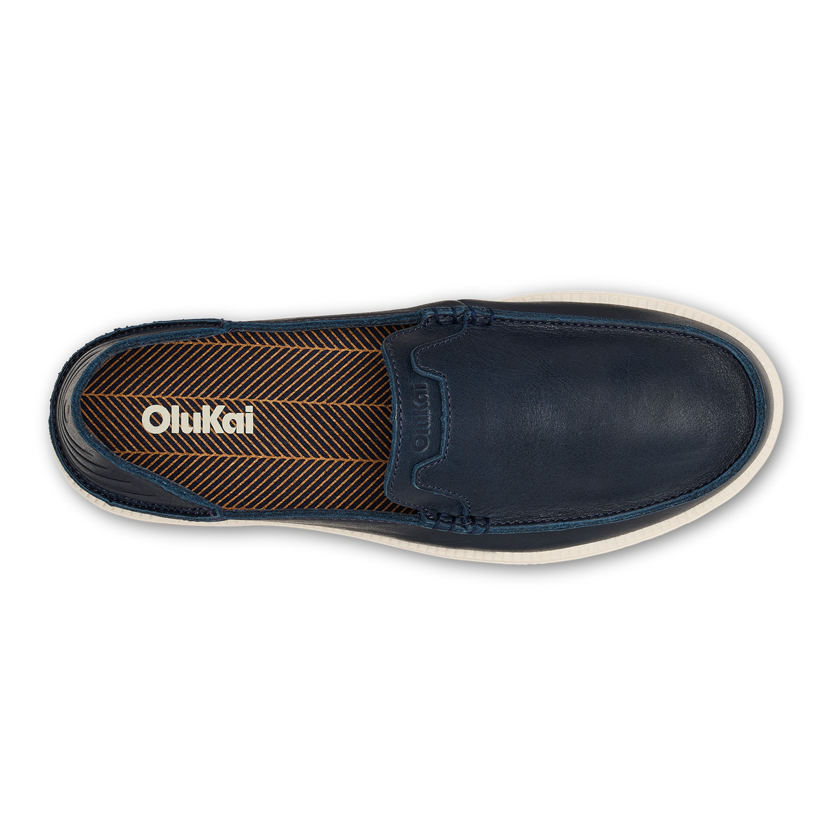 OluKai Best Price | Kākaha Nia Men‘s Suede Slip-On Shoes - Mood Indigo