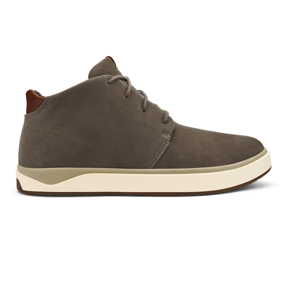 OluKai Special Offer | Papakū 'Ili Men’s Waterproof Leather Boots- Mustang