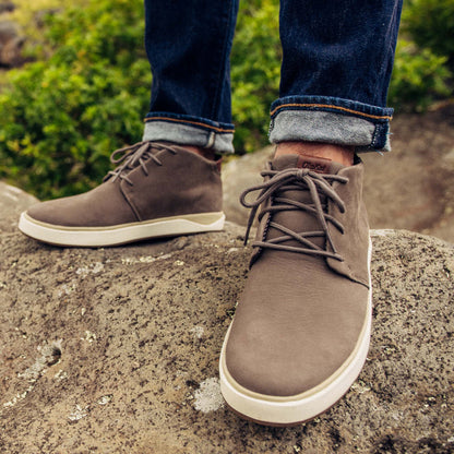 OluKai Special Offer | Papakū 'Ili Men’s Waterproof Leather Boots- Mustang