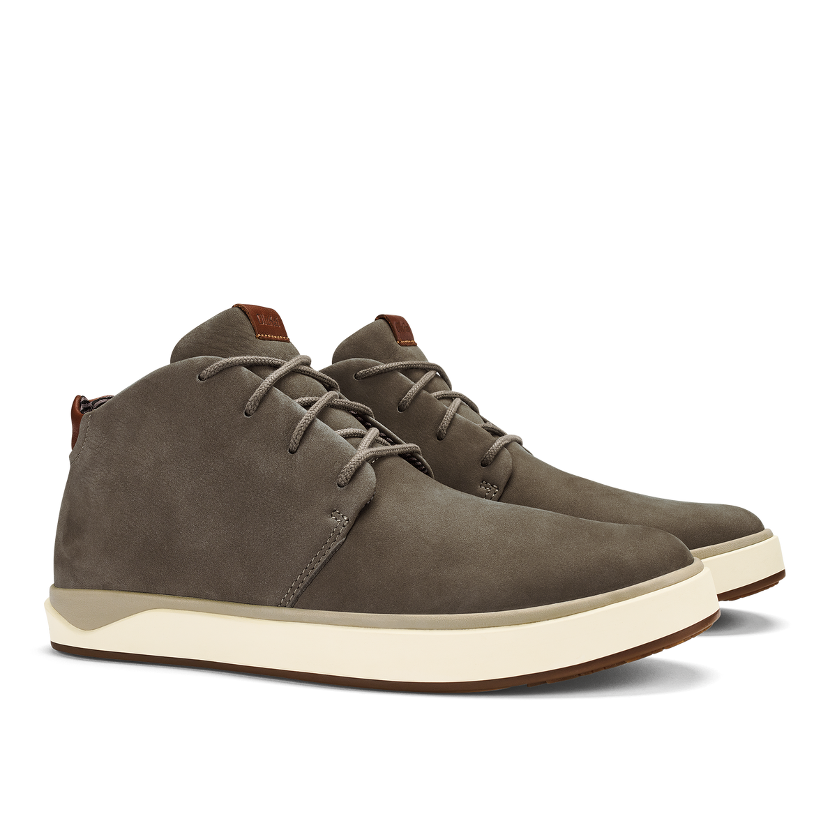 OluKai Special Offer | Papakū 'Ili Men’s Waterproof Leather Boots- Mustang