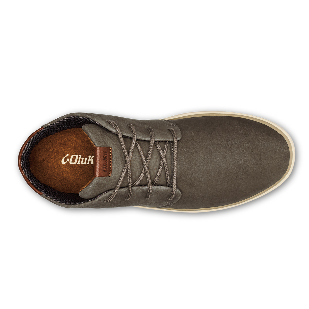 OluKai Special Offer | Papakū 'Ili Men’s Waterproof Leather Boots- Mustang
