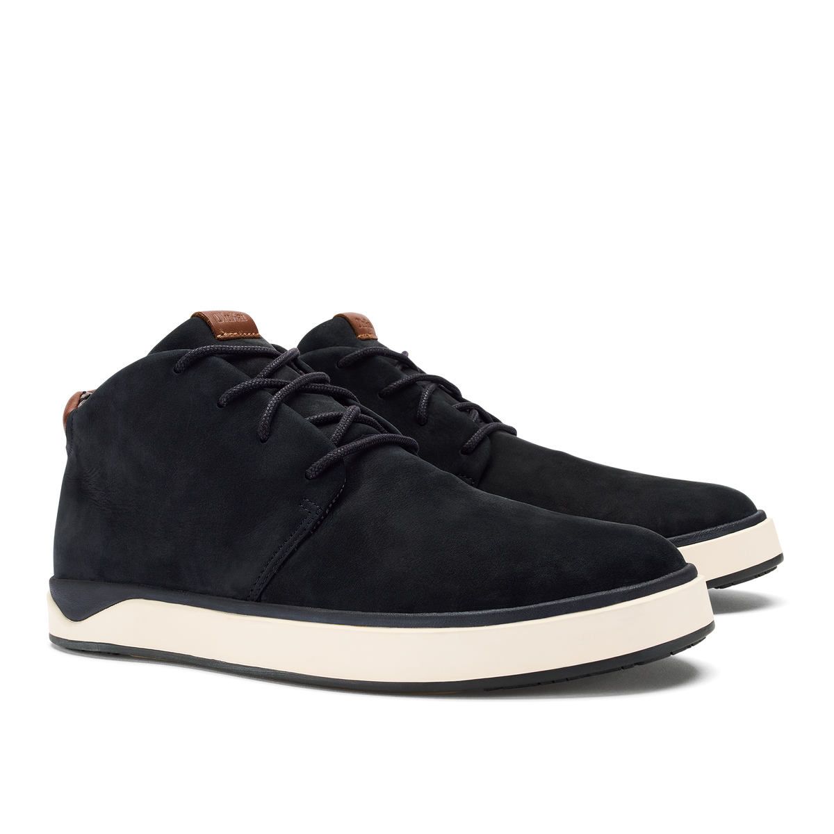 OluKai Special Offer | Papakū 'Ili Men’s Waterproof Leather Boots- Black