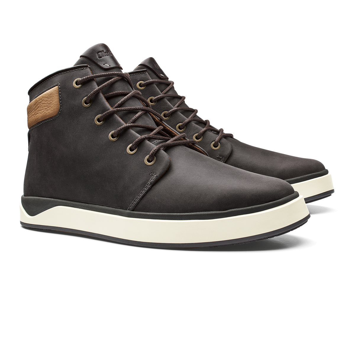 OluKai Trending | Kekaha Men’s Chukka Boots - Pavement / Off White