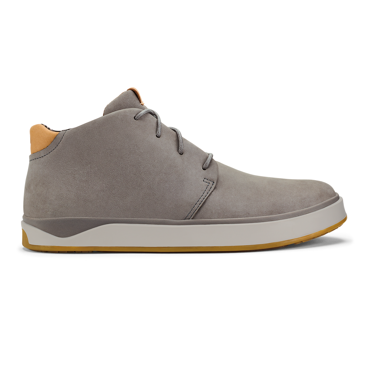 OluKai Trending | Papakū 'Ili Men’s Waterproof Leather Boots- Graphite