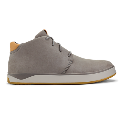 OluKai Trending | Papakū 'Ili Men’s Waterproof Leather Boots- Graphite