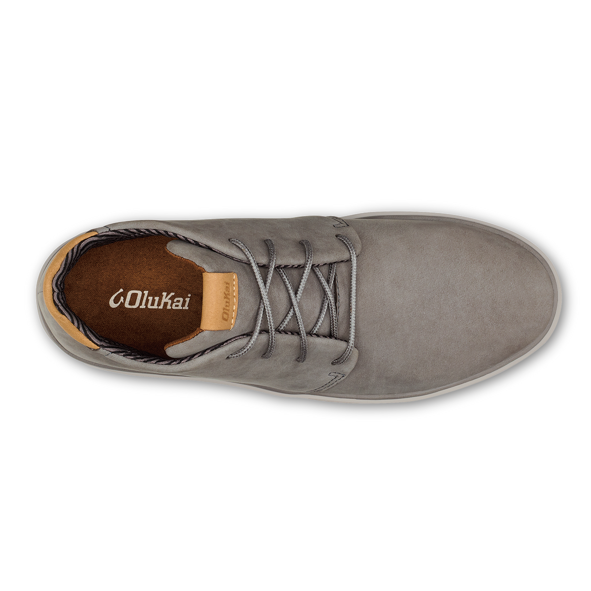 OluKai Trending | Papakū 'Ili Men’s Waterproof Leather Boots- Graphite