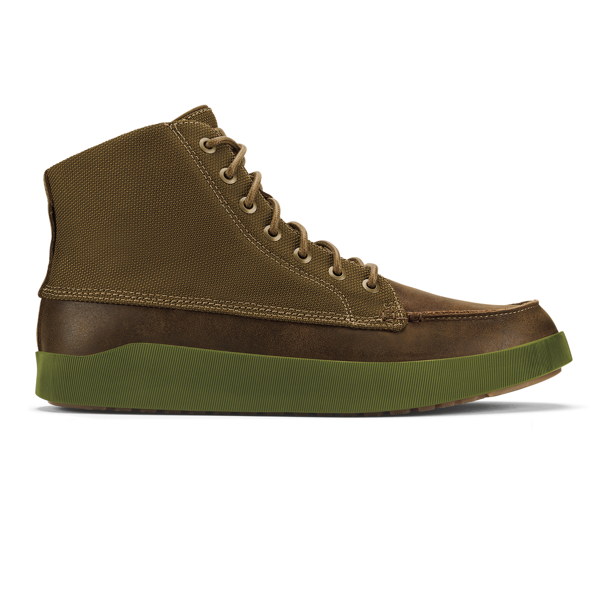 OluKai Customer Favorite | Mōlina Men’s Waterproof Leather Boots - Mustang Hanu