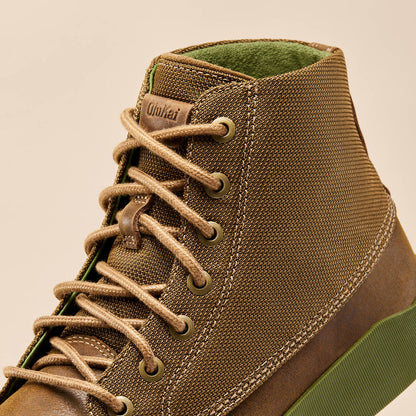 OluKai Customer Favorite | Mōlina Men’s Waterproof Leather Boots - Mustang Hanu