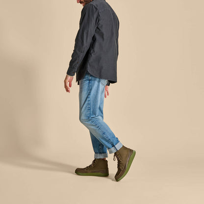 OluKai Customer Favorite | Mōlina Men’s Waterproof Leather Boots - Mustang Hanu