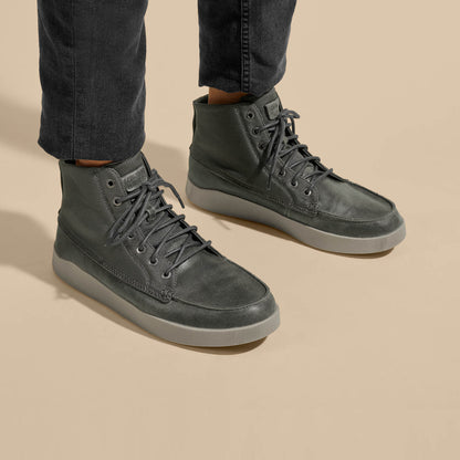OluKai Essential | Mōlina Men’s Waterproof Leather Boots - Black