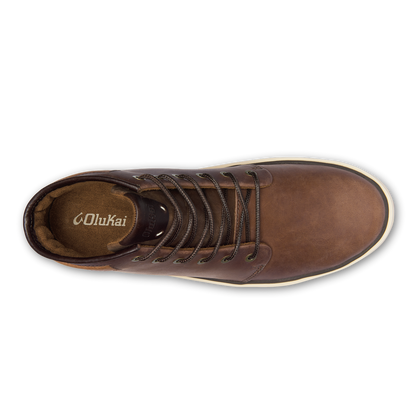 OluKai New | Kekaha Men’s Chukka Boots - Toffee / Off White