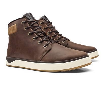 OluKai New | Kekaha Men’s Chukka Boots - Toffee / Off White