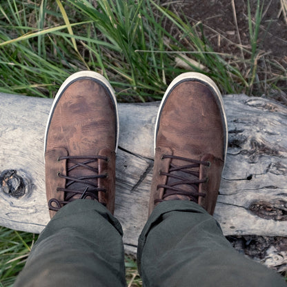 OluKai New | Kekaha Men’s Chukka Boots - Toffee / Off White