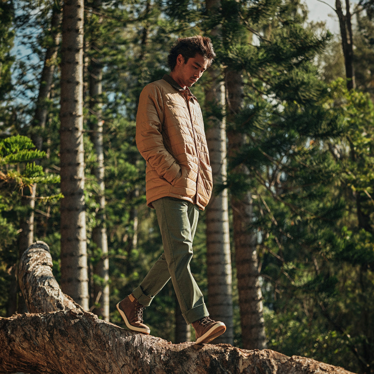 OluKai New | Kekaha Men’s Chukka Boots - Toffee / Off White