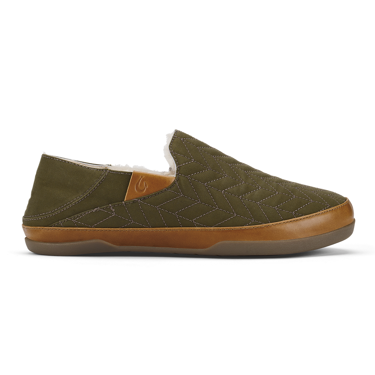 OluKai Trusted | Hanohano Men’s Waxed Canvas Slippers - Husk