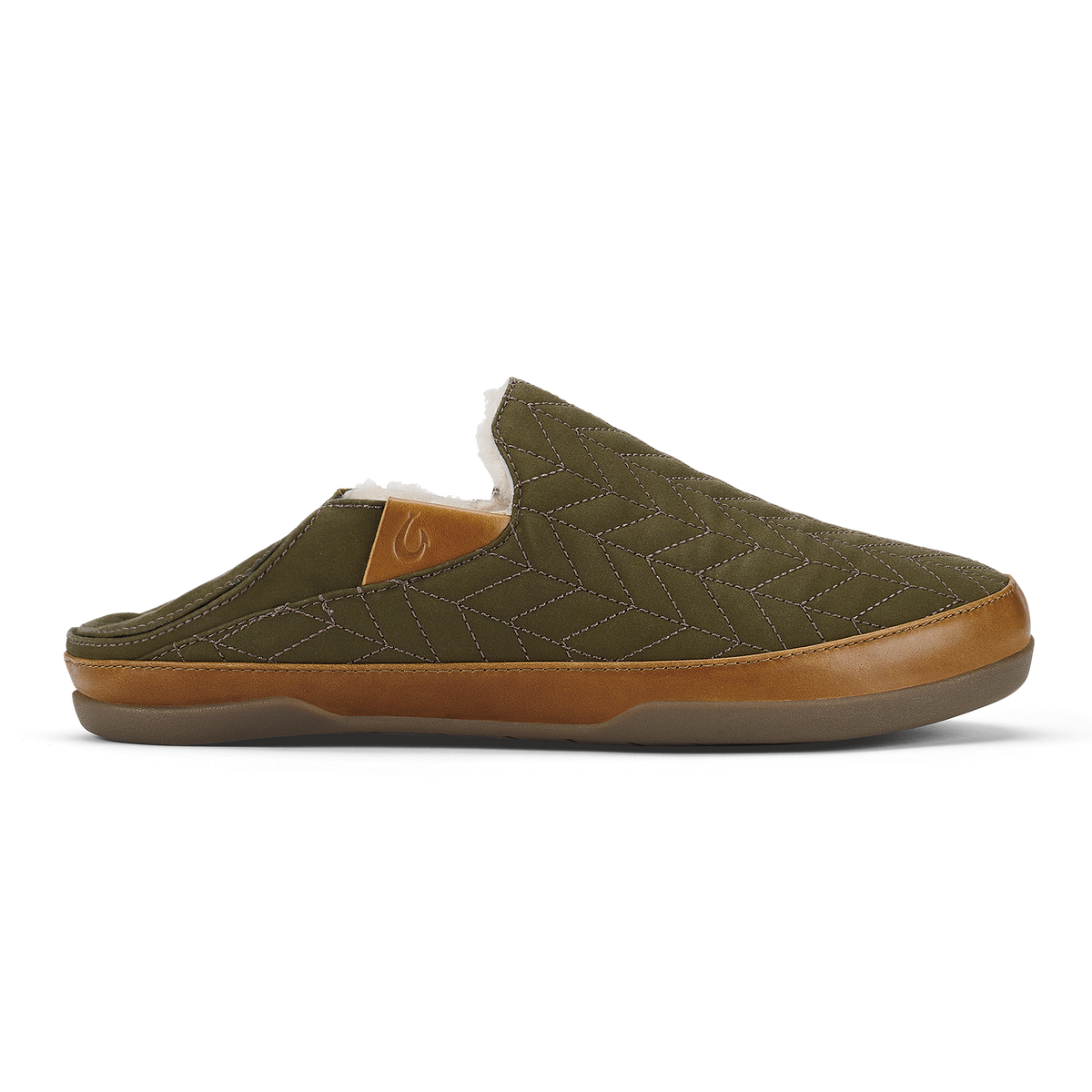 OluKai Trusted | Hanohano Men’s Waxed Canvas Slippers - Husk