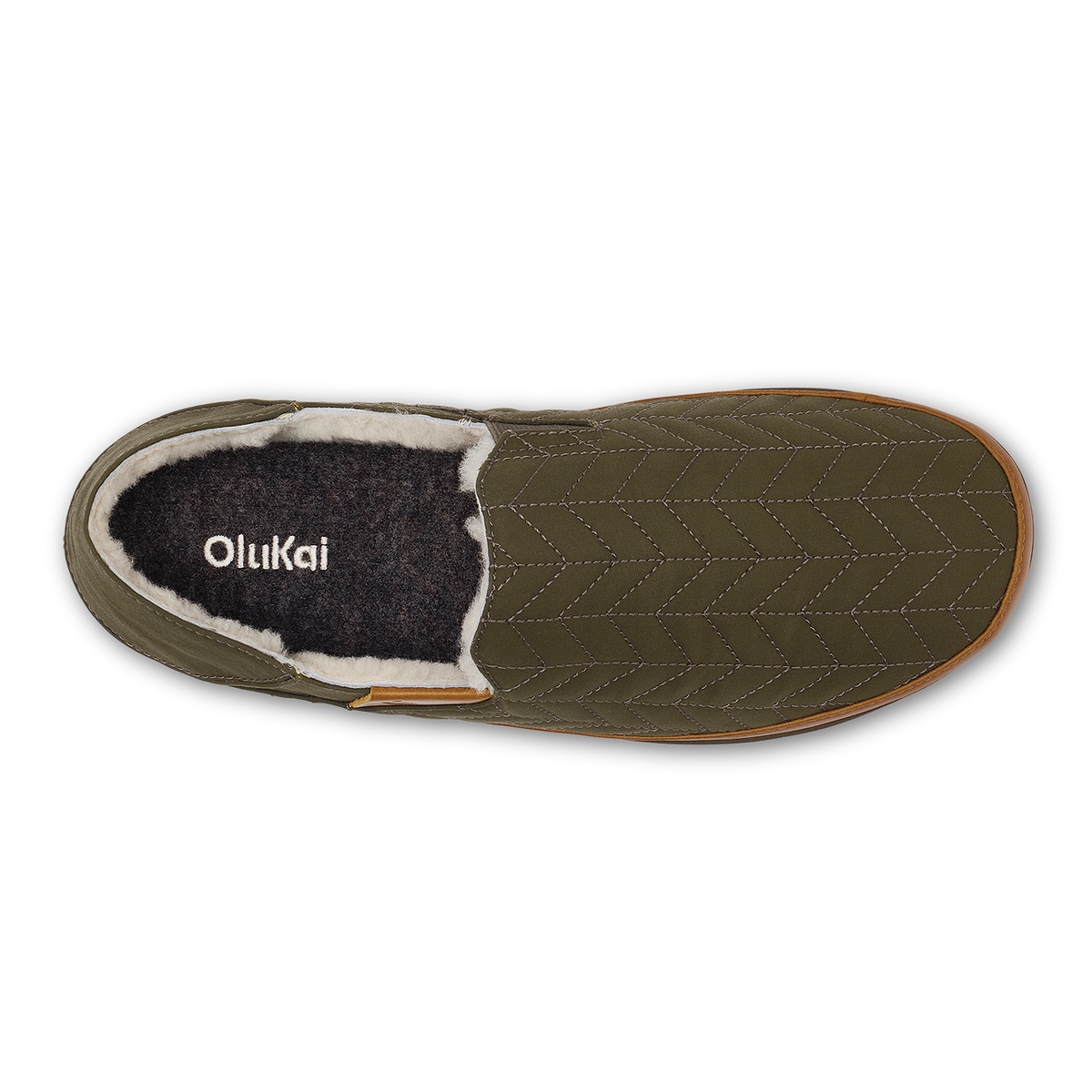 OluKai Trusted | Hanohano Men’s Waxed Canvas Slippers - Husk