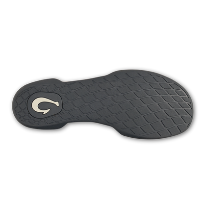 OluKai Hot Sale | Hanohano Men’s Waxed Canvas Slippers - Dark Shadow