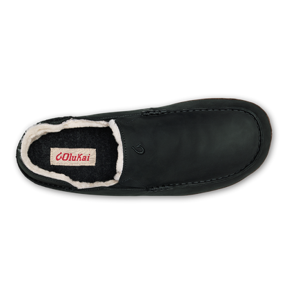OluKai Premium | Moloā Slipper - Black / Dk Java