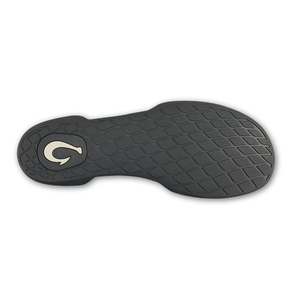 OluKai Hot Sale | Moloā Hulu Men’s Wool Slippers - Black