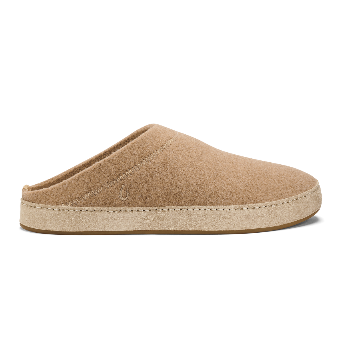 OluKai Value | Hāmani Hulu Men’s Wool Mule Slippers - Oatmeal