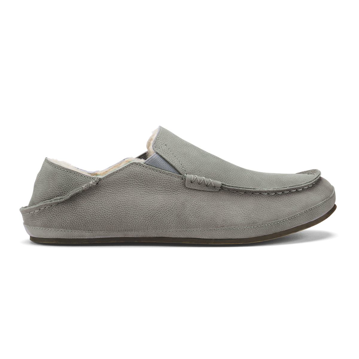 OluKai Exclusive | Moloā Men's Leather Slippers - Kona Coffee