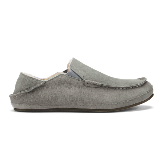 OluKai Exclusive | Moloā Men's Leather Slippers - Kona Coffee