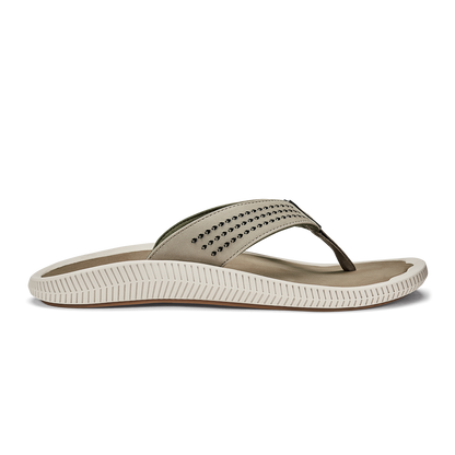 OluKai Trusted | Ulele Men's Water-Ready Beach Sandals - Clay / Mustang