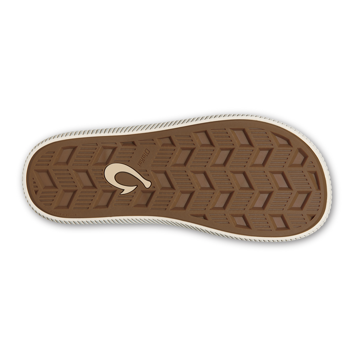 OluKai Trusted | Ulele Men's Water-Ready Beach Sandals - Clay / Mustang