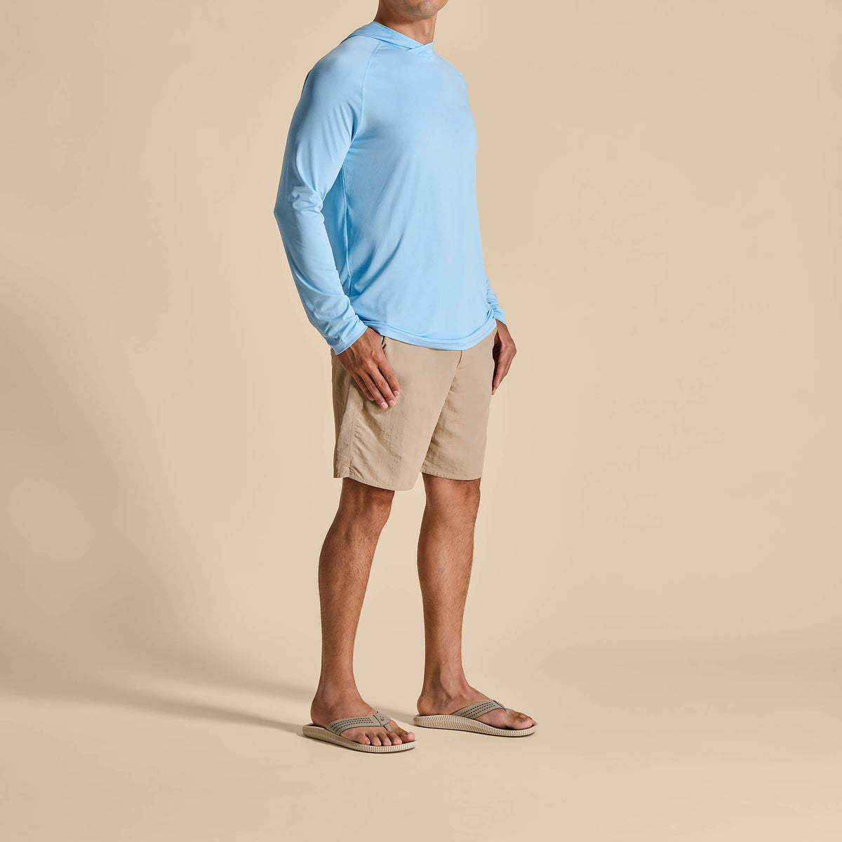 OluKai Trusted | Ulele Men's Water-Ready Beach Sandals - Clay / Mustang