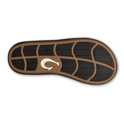 OluKai Discount | Ki‘i Men’s Water Ready Beach Sandals - Lava Rock / Bold Blue